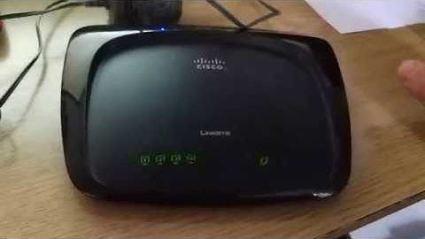 Linksys Cisco WRT54G2 All LED Lights Flashing (apart from the power and wireless light)