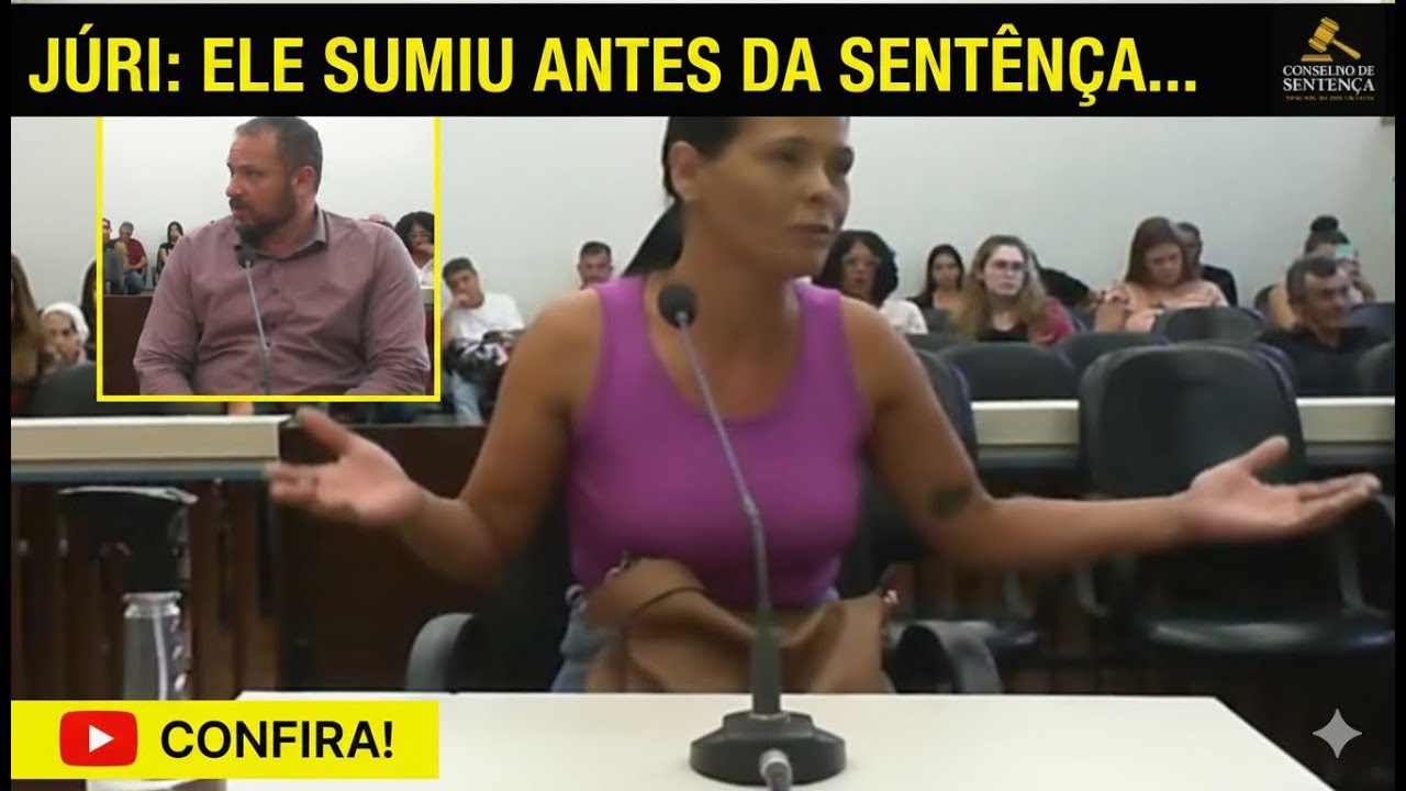 REU ADVOGADO | FUGIU DO JURI