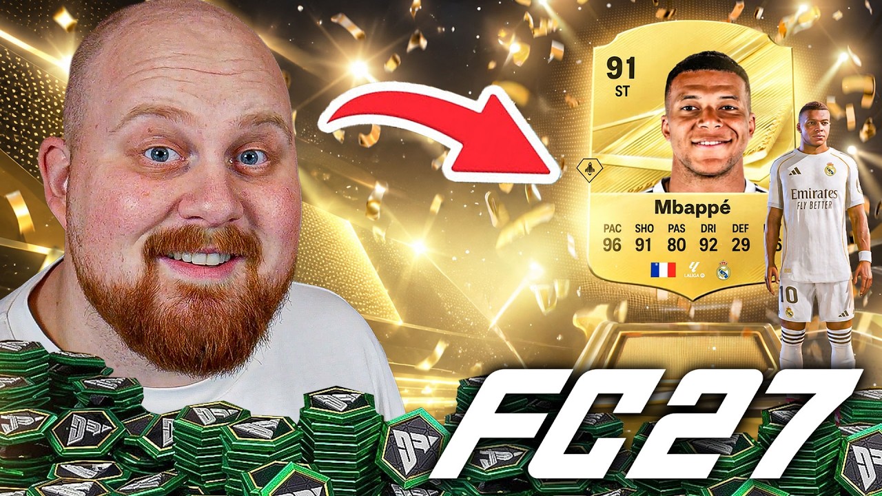 MIN FÖRSTA FC 27 PACK OPENING!