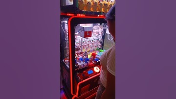 HACK To WIN Rigged Claw Machine | Super Mario SEASON #shorts