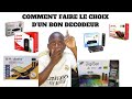 Comment choisir un dcodeur plus performant