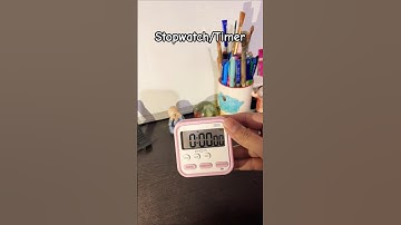 Digital Timer Unboxing 📚| Stopwatch⏱️ #asmr #unboxing #study #asmrsounds #timer