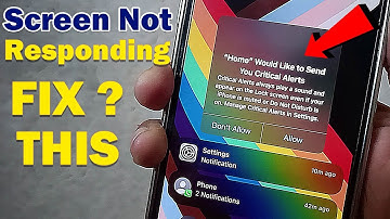 how to solve this 🤔 "Home" would like to send you critical alerts.