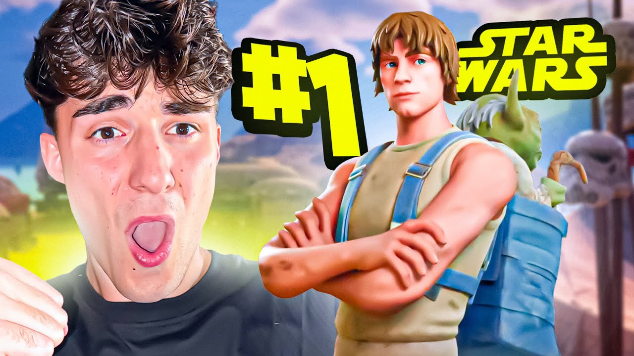 Así logré GANAR con todo lo NUEVO de STAR WARS en Fortnite