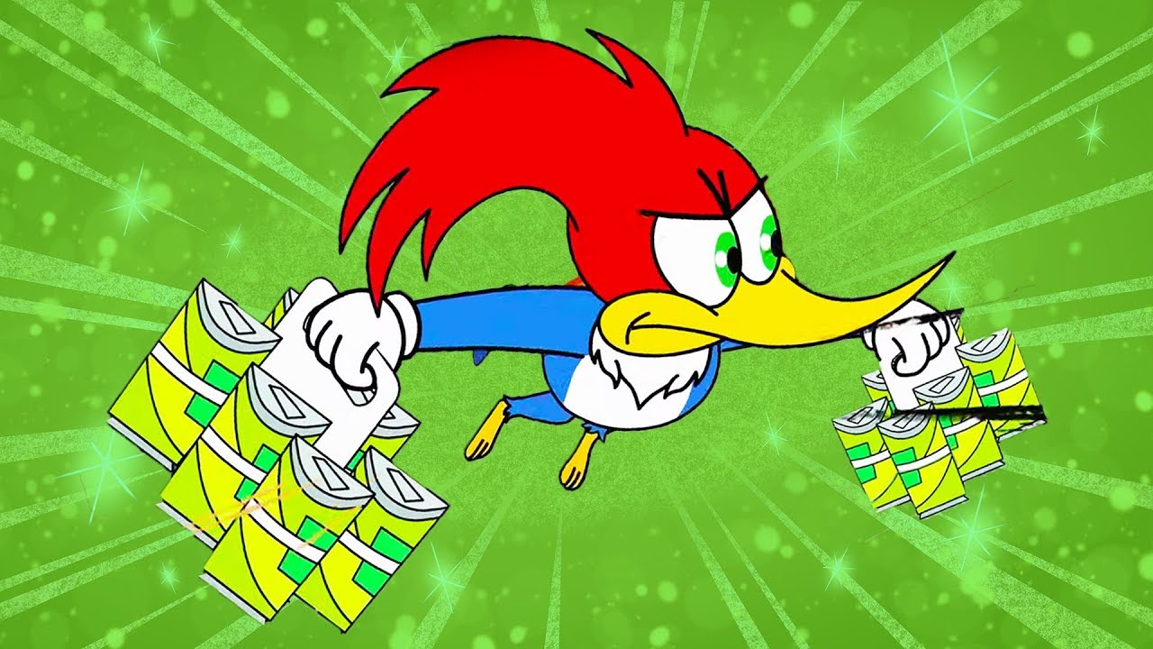 Woody Woodpecker en Francais Compilation de 20 minutes NOUVELLE
