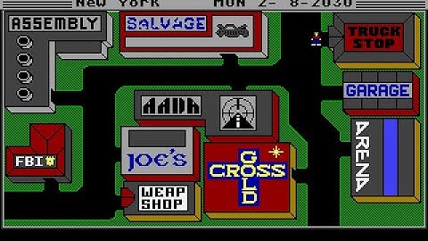 AutoDuel (PC/DOS) 1988, Origin Systems