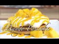 Mango Pancake Recipe [No Music] マンゴーパンケーキの作り方。