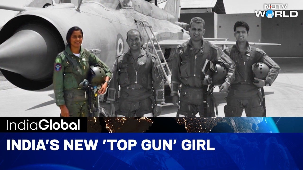 Squadron Leader Bhawana Kanth Makes History: 1st Woman to Graduate from IAF's Elite 'Top Gun' Course