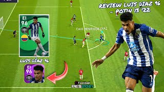 Review Jugador Destacado EI 96 Luis Díaz / Pes 2021 Mobile