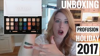 Profusion Cosmetics Holiday 2017 Unboxing