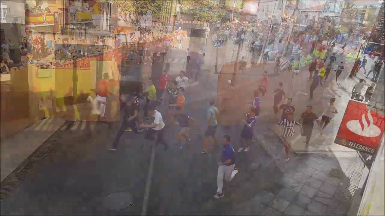 Encierro lunes día 12. Fiestas Patronales de Arganda del Rey 2016 (12-9-16)