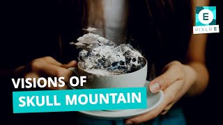 Visions of skull mountain photo manipulation | Pixlr E Wealth
