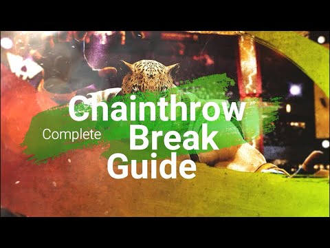 Tekken Guide - Breaking King's Chain Throws ( Part 1/4 - CD1+4 & CD2+3 )