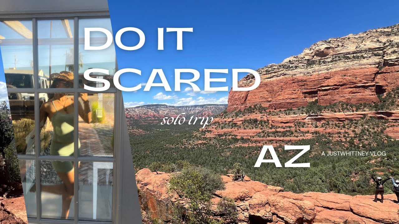 DO THIS IN ARIZONA // Solo Trip Chronicles // sedona hike, hookah, 🌱 dispensaries &  more. part 1
