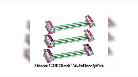 1pcs D-SUB DB9 DB15 DB25 DB37 DIDC 9 15 25 37Pin Male Female Cable D-SUD serial port connector adapt