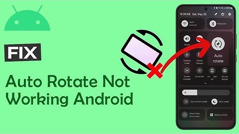 100% Working Tricks to Solve Auto Rotate Not Working on Android Phone | Android Data Recovery
