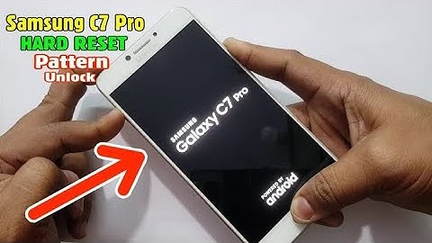 C7 Pro Hard Reset || Samsung C7 Pro (C-710) Pattern Unlock /Pin/Password/Hard Reset Easy Trick