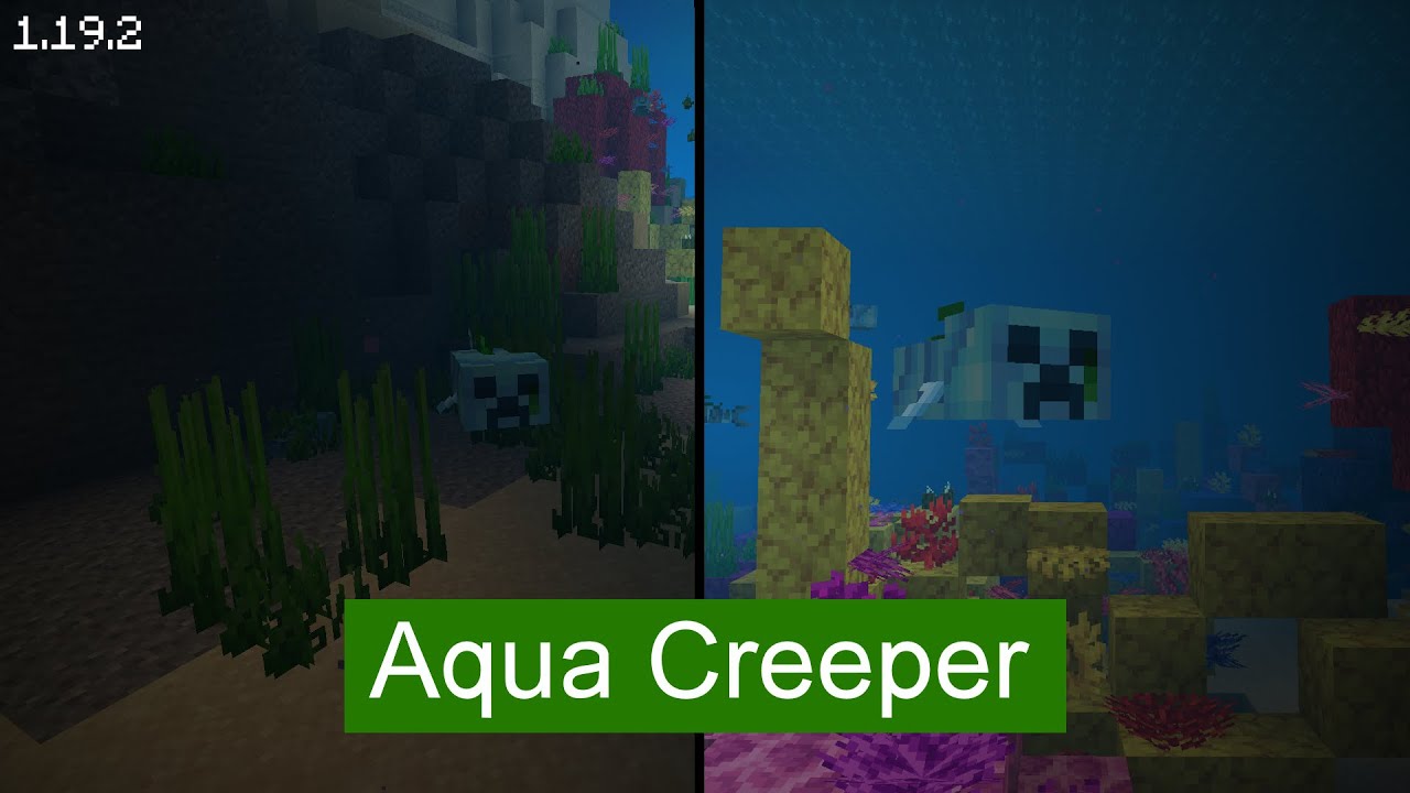 Aqua Creepers! - Minecraft Mods - CurseForge