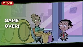 mr bean s video game hunt mr bean cartoon kids