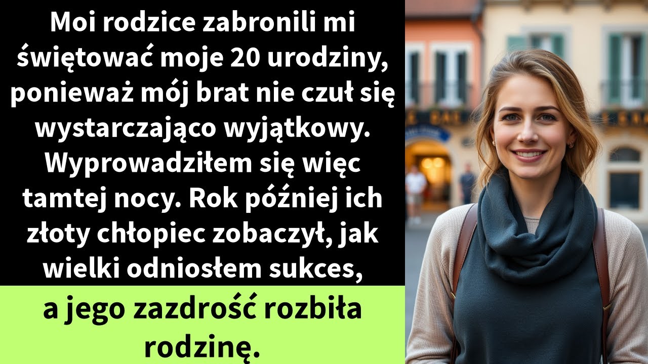 Moi rodzice zabronili mi świętować moje 20 urodziny, ponieważ mój brat nie czuł się wystarczająco