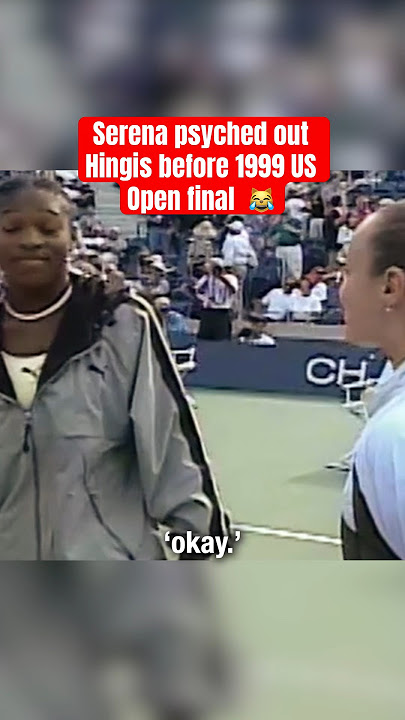 17-year-old Serena Williams was a SAVAGE 🤣 #tennis