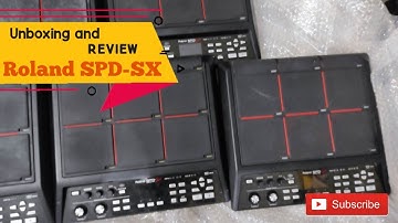 Roland SPD-SX Sampling Pad Unboxing and Review | #bethuadahari #biswasmusical #electroworld