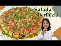 SALADA DE BERINJELA NO MICROONDAS | Salada simples, fácil e muito saborosa