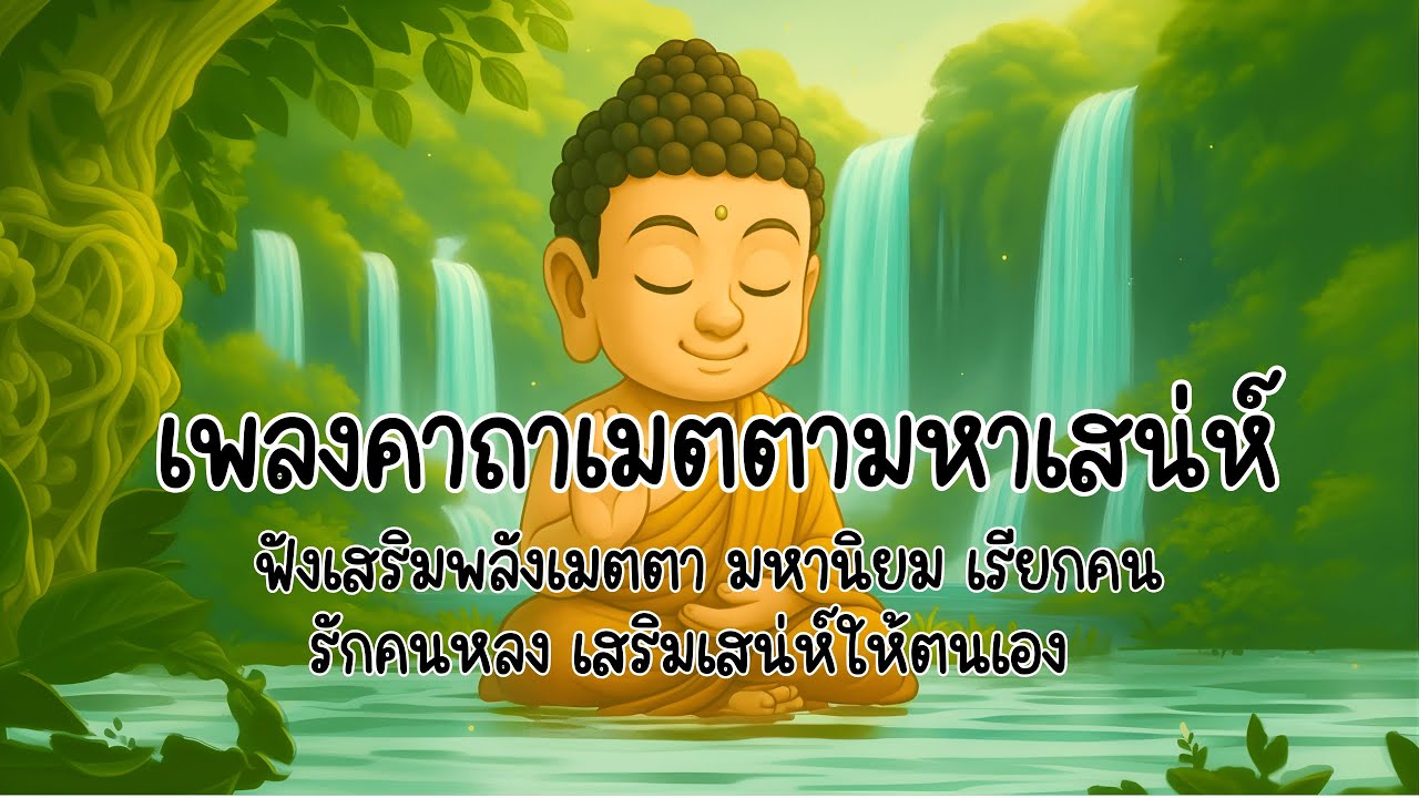 เพลงคาถาเมตตามหาเสน่ห์ ฟังเสริมพลังเมตตา มหานิยม เรียกคนรักคนหลง เสริมเสน่ห์ให้ตนเอง