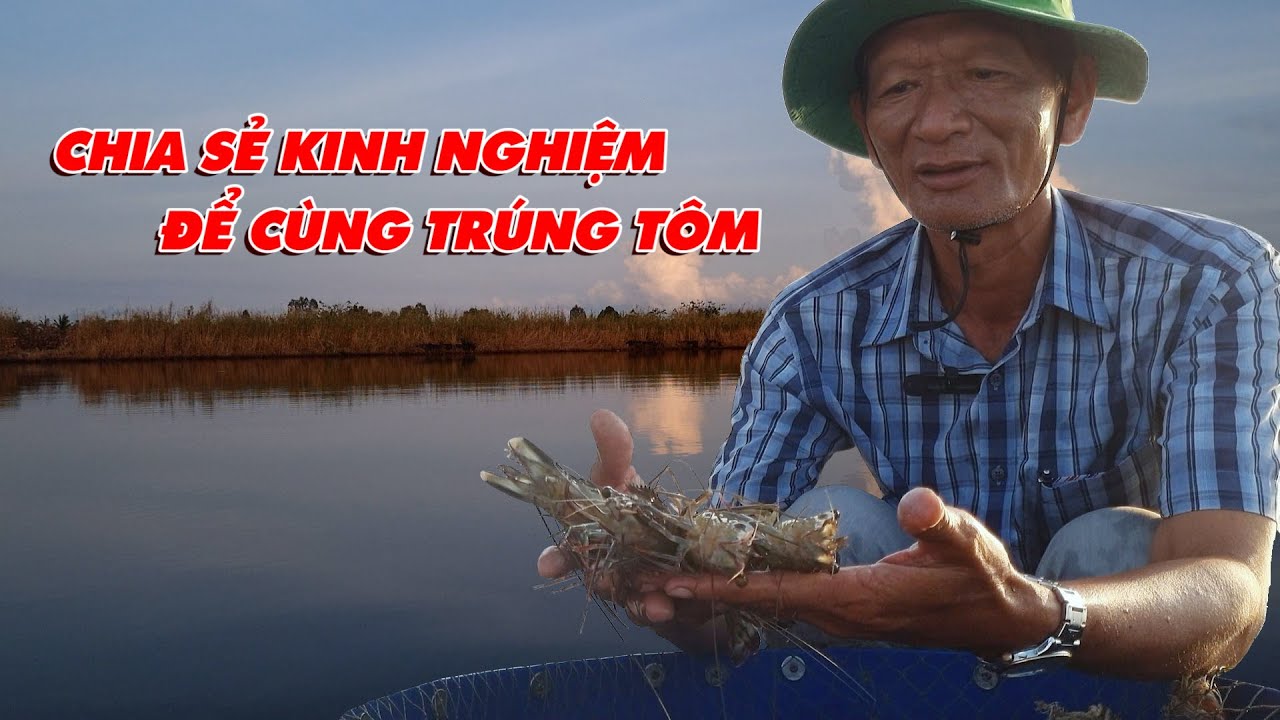 Chia sẻ kinh nghiệm để cùng bà con trúng tôm