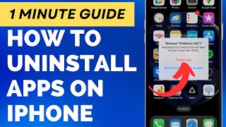 How to Uninstall Apps on iPhone (1 Minute Guide) screenshot 2