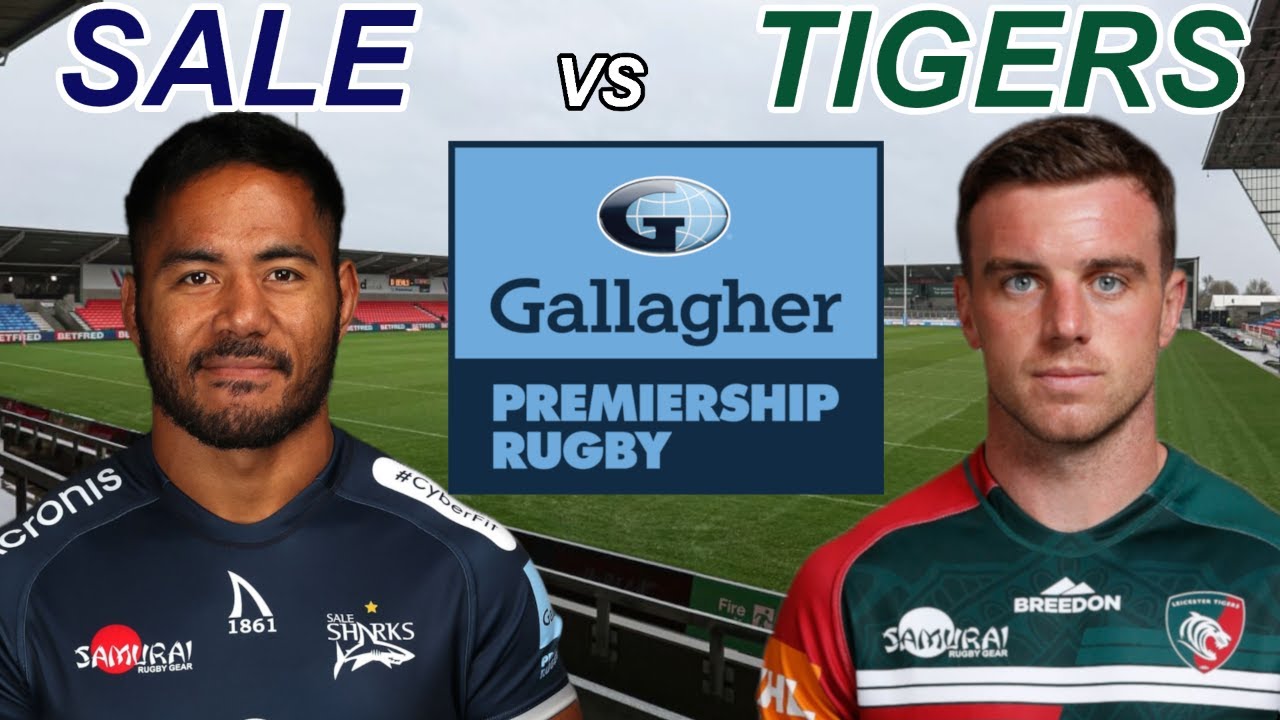 leicester tigers v sale sharks live stream