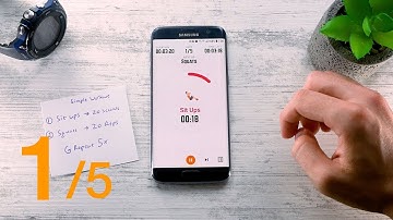 Tutorial 1 - Create a workout in Exercise Timer
