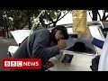 Running on empty: Venezuela fuel crisis hits Covid victims - BBC News