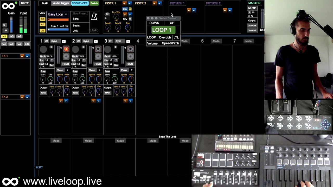 Live Looping - tutorial 11 - [LiveLoop - Switch Control] - YouTube