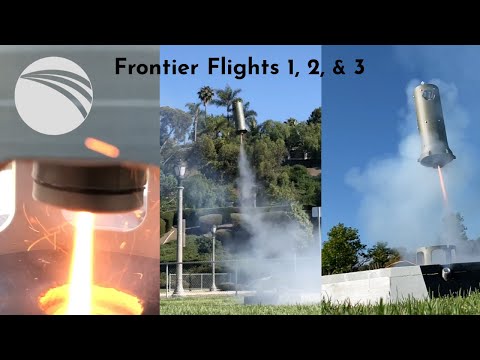 Frontier Thrust Vector Control Rocket | Flights 1, 2, & 3