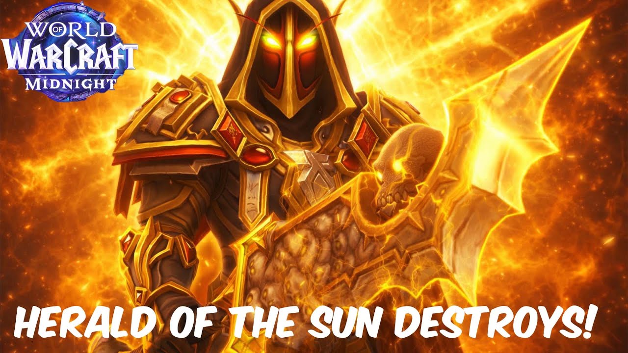 HERALD OF THE SUN FEELS AMAZING IN MIDNIGHT BETA! - Ret paladin midnight pvp