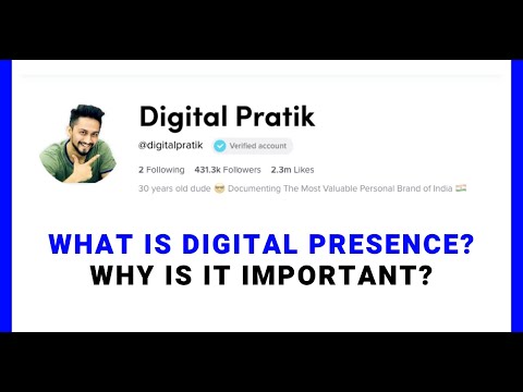 Video 3: What is Digital Presence or Online Visibility & Why it is important in Digital Marketing?