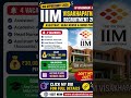 🚨 IIM Visakhapatnam Recruitment 2026 Out Now!High Salary AP Govt Jobs for Graduates, MBA, B.Tech