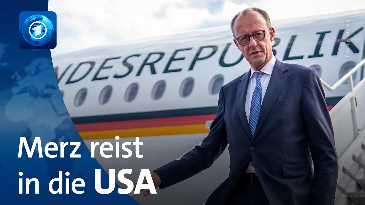 Reise von Kanzler Merz zu US-Präsident Trump