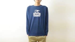 CHUMS（チャムス） トランスドライ ブービーフェイス Tシャツ メンズ 長袖 プリント ロンT ブランド アウトドア 定番 吸汗速乾 ペンギン レディース CH01-1056 mv154