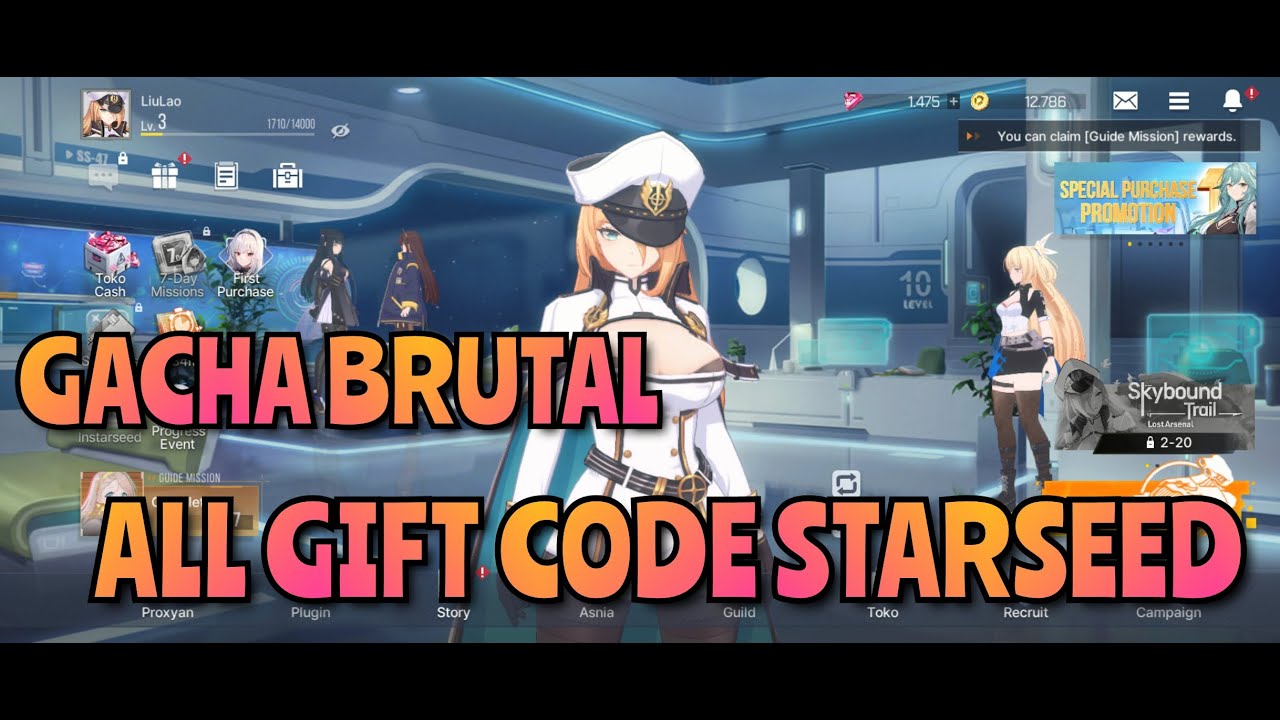 ALL GIFT CODE & GACHA BRUTAL STARSEED ASNIA TRIGGER