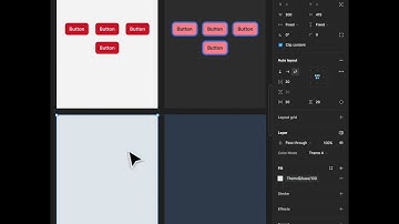 Multi-theme Button Components in Figma