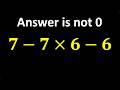 Can You Solve This Easy Math Problem Without Failing?