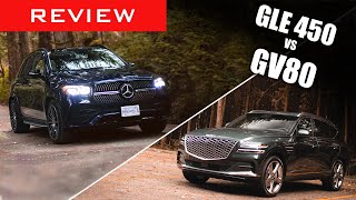 Comparison Review: Mercedes-Benz GLE 450 4MATIC vs Genesis GV80 / Genesis takes on the Yardstick