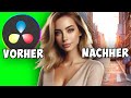 JEDEN GREEN SCREEN entfernen in 2 Minuten mit Da Vinci Resolve (Auch mit Schatten oder Falten!)