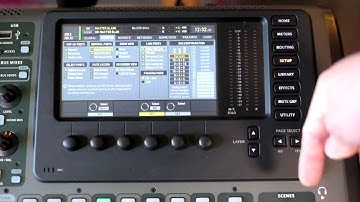 X32 Menu - The Set up menu