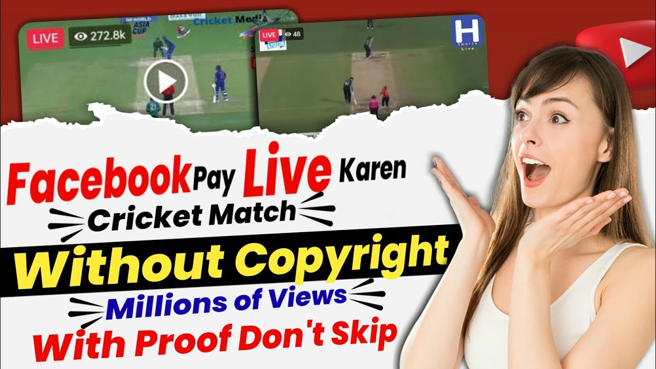 Live Streaming Cricket Match On Facebook: Tips For Beginners | with ...
