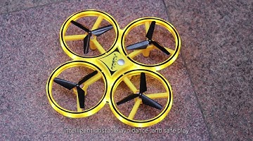 Gravity sensor drone with watch controller