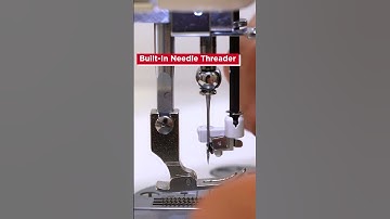 Built in Needle Threader and Automatic Thread Cutter Function on the HD9