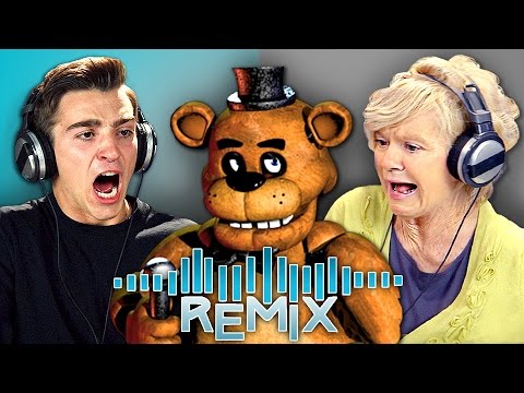 thefinebros subscriber loss FIVE NIGHTS AT FREDDY'S - REACT REMIX (Teens & Elders)